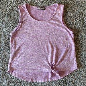 Girl Tank Top Purple Key Hole Tie Size 14 NWOT Neatie Kiddie Sleeveless